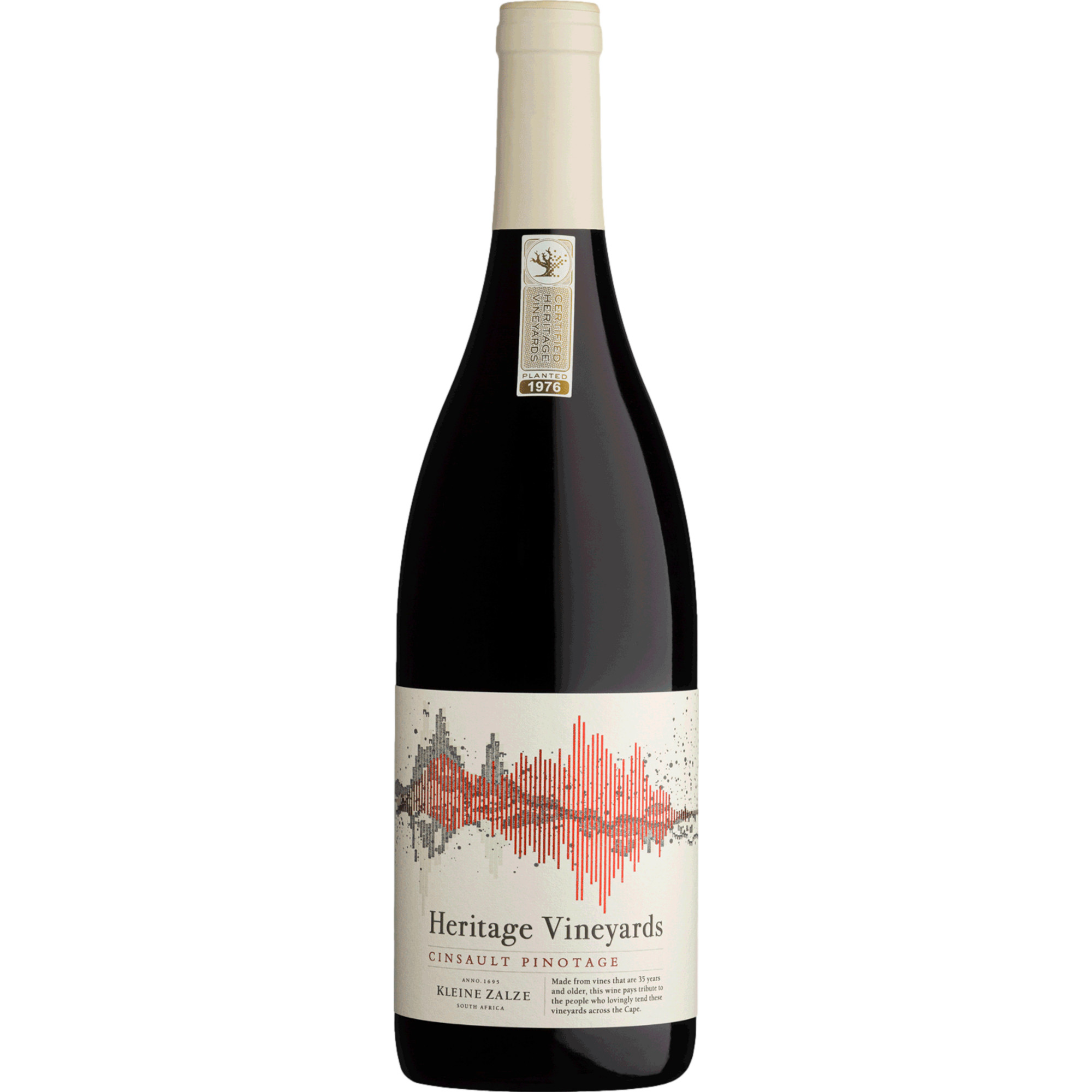 Kleine Zalze Heritage Cinsault Pinotage, Wine of South Africa, Western Cape, 2025, Rotwein