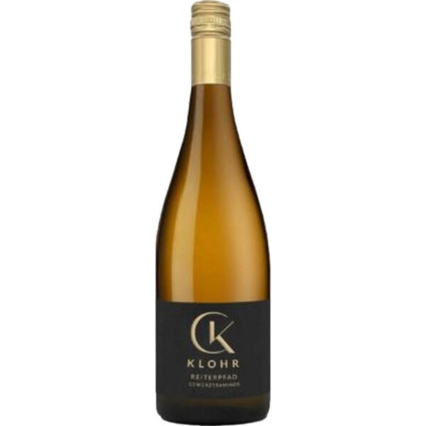 Klohr Reiterpfad Gewürztraminer, Lieblich, Pfalz, 0,5 L, Pfalz, 2024, Weißwein