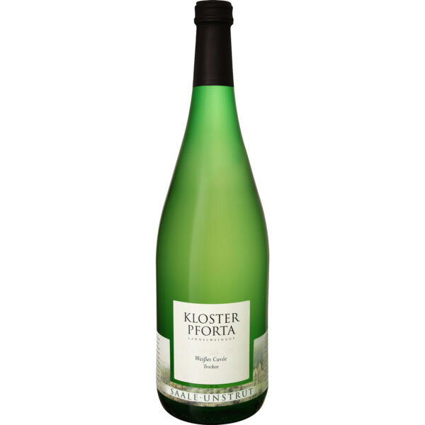 Kloster Pforta Weißes Cuvée, Trocken, Saale-Unstrut, 1,0 L, Saale-Unstrut, Weißwein