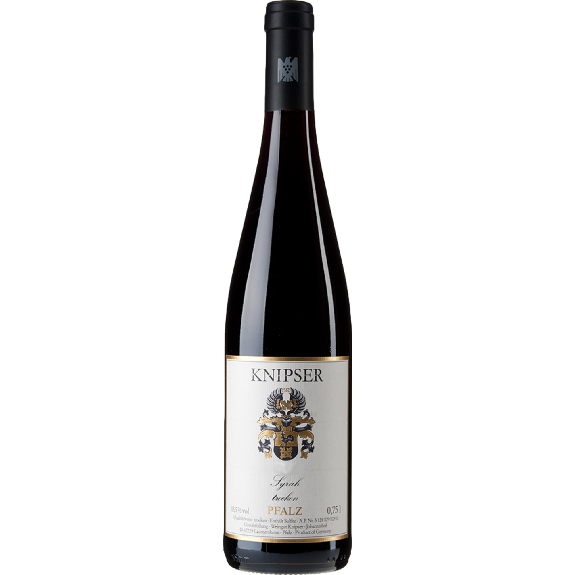 Knipser Syrah, Trocken, Pfalz, Pfalz, 2017, Rotwein