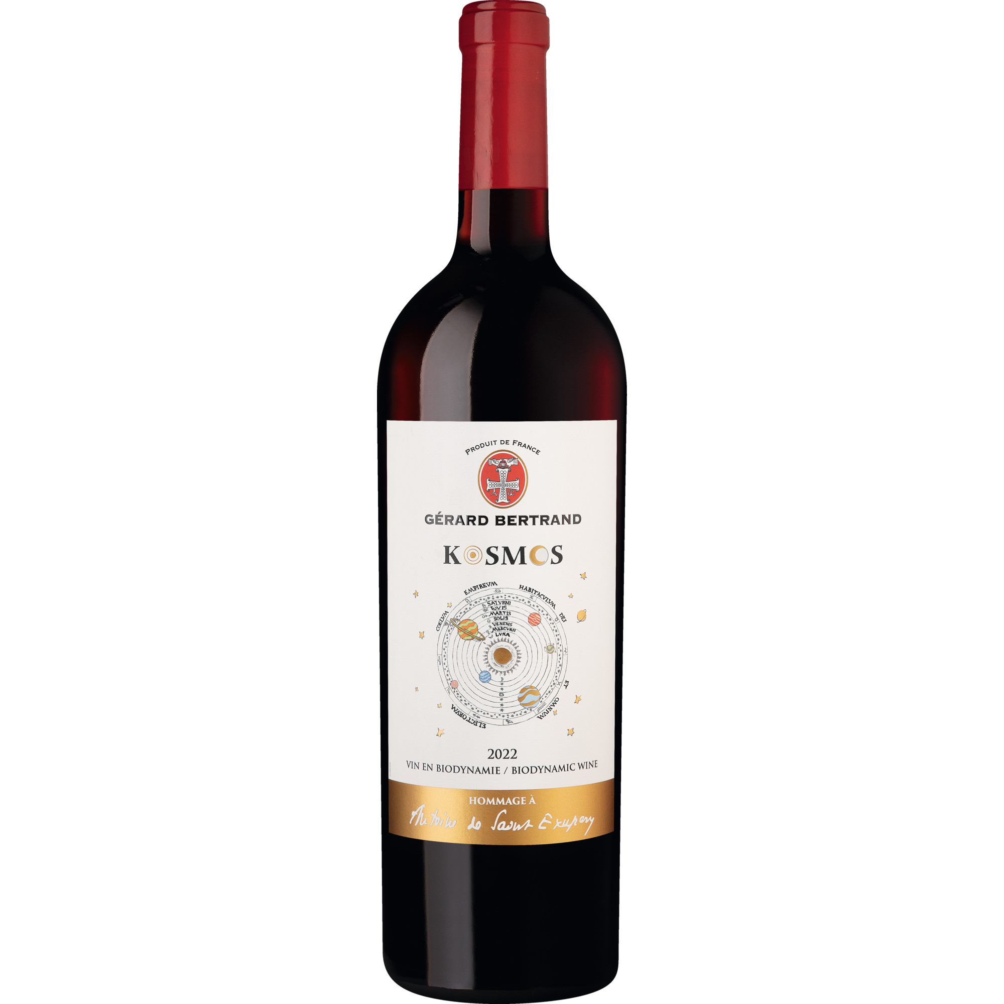 Kosmos Rouge, Vin de France, Languedoc-Roussillon, 2022, Rotwein