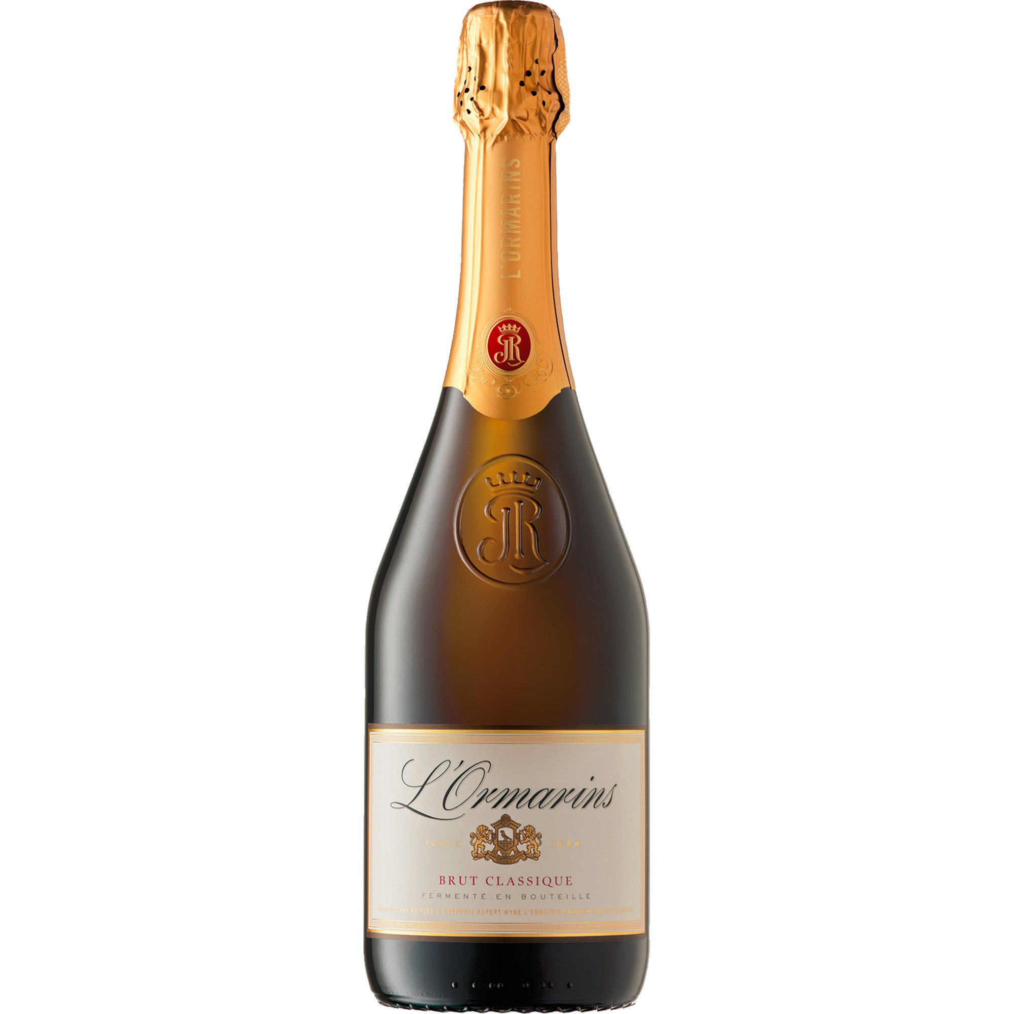 L' Ormarins Brut Classique, Brut, Franschhoek, Western Cape, Schaumwein