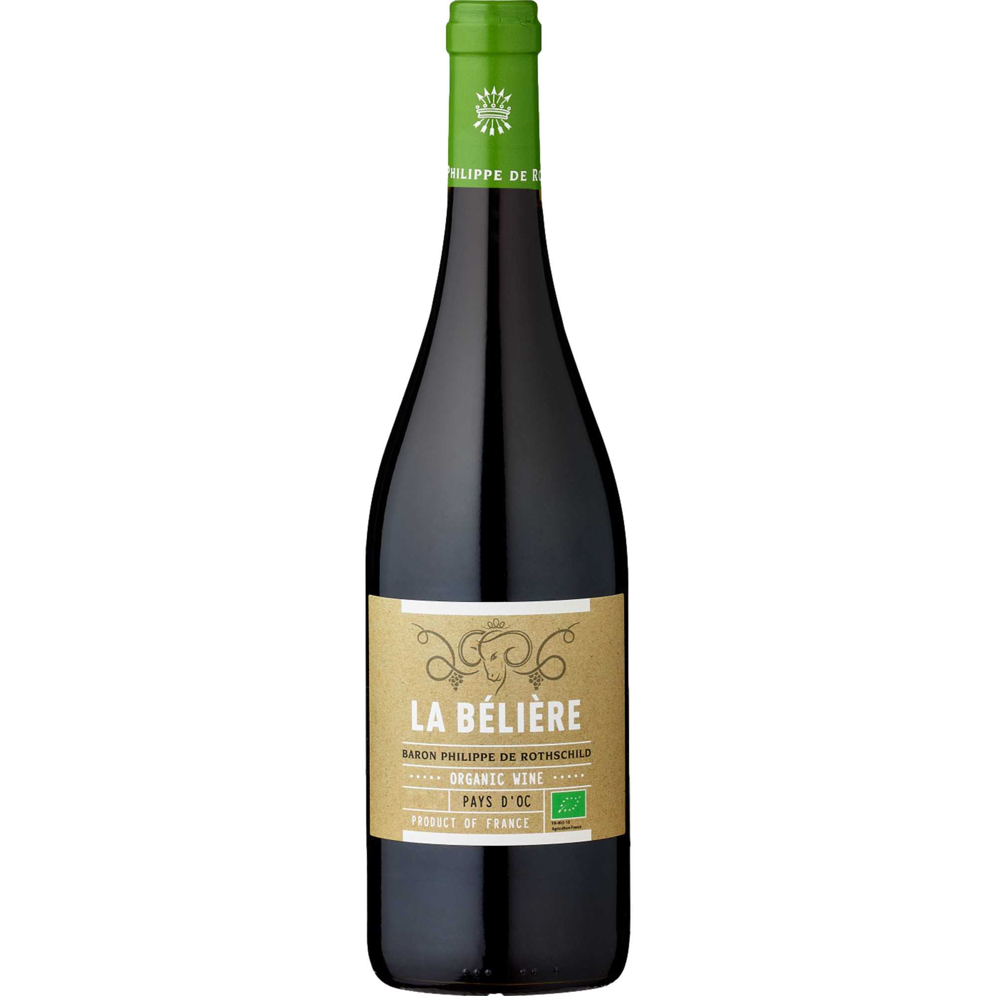 La Bélière Rouge, Pays d'Oc IGP, Languedoc-Roussillon, 2022, Rotwein