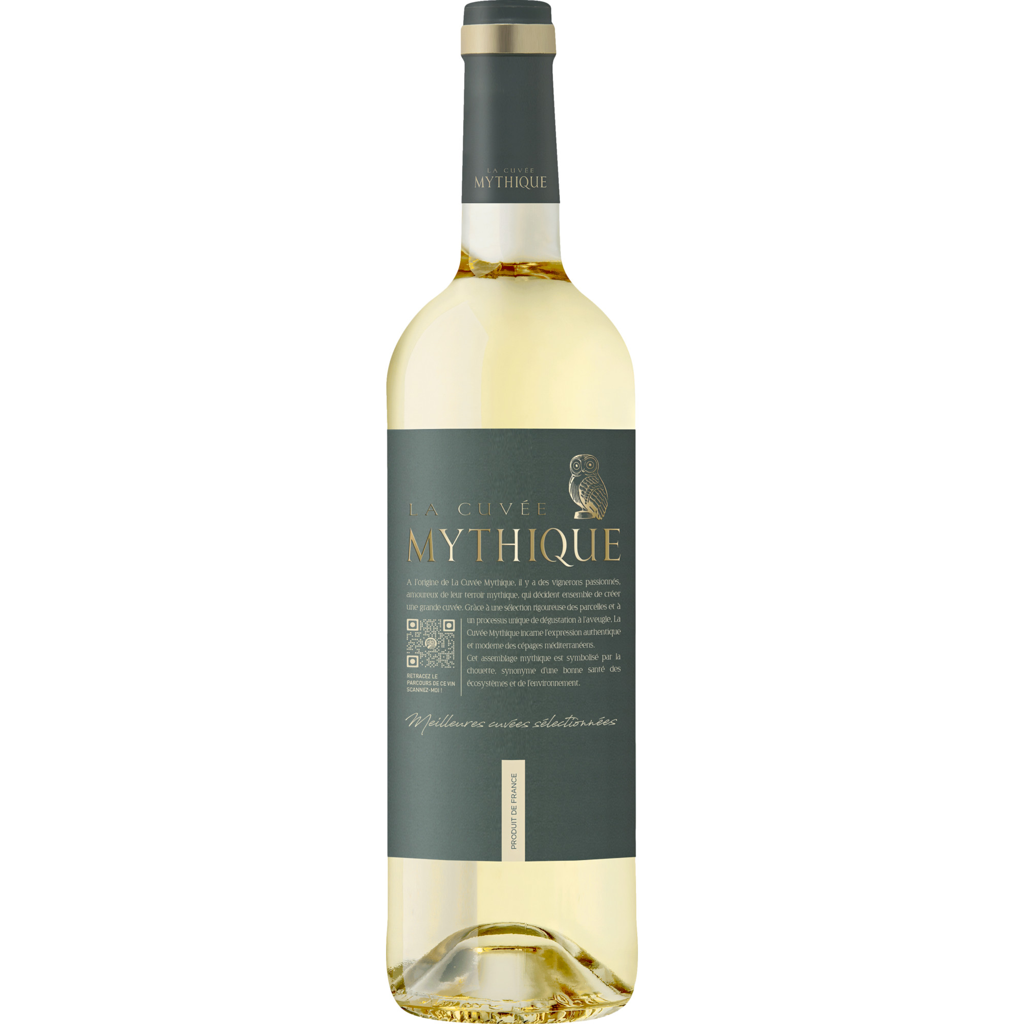 La Cuvée Mythique Blanc, Pays d'Oc IGP, Languedoc-Roussillon, 2025, Weißwein