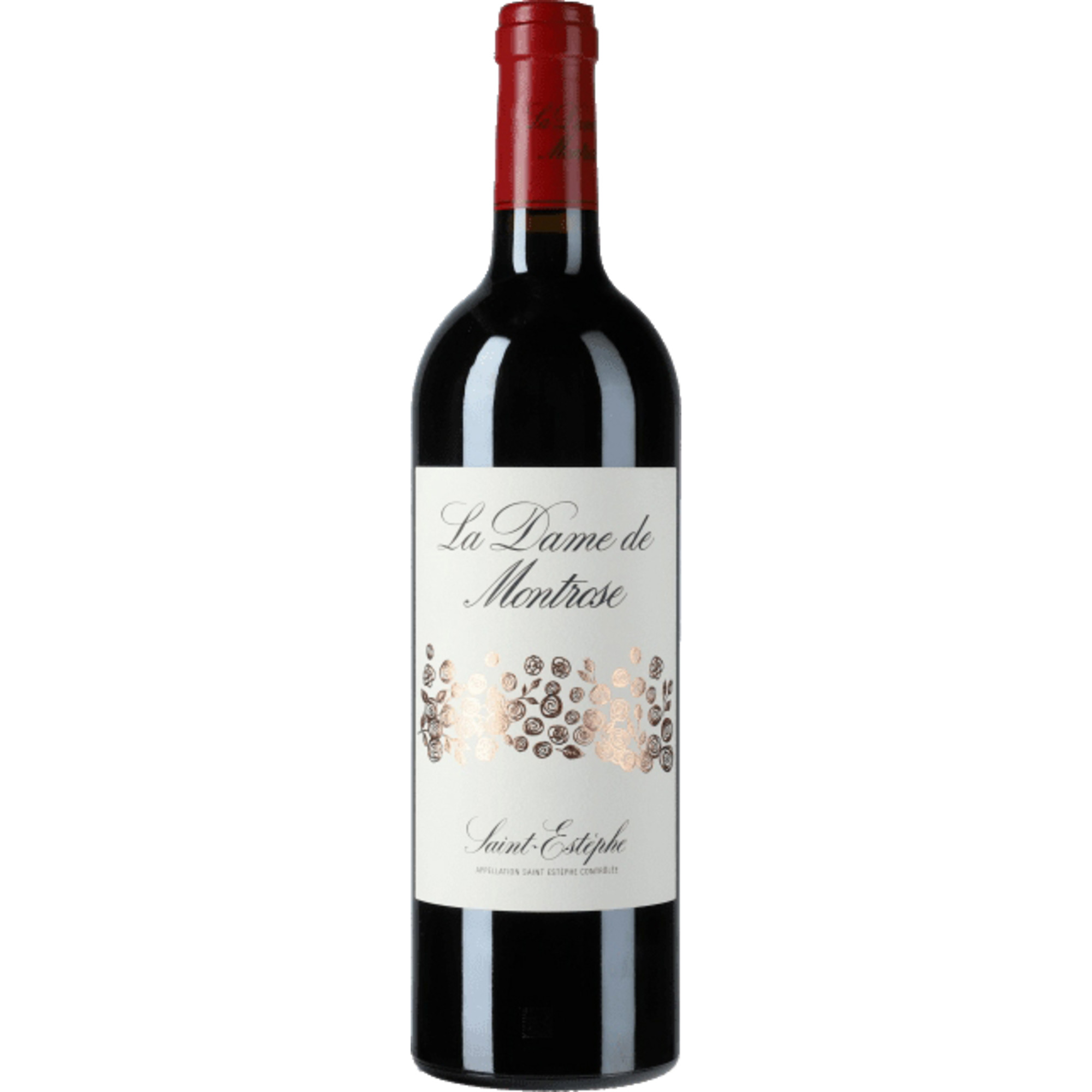 La Dame de Montrose, Saint-Estèphe AOP, Bordeaux, 2021, Rotwein