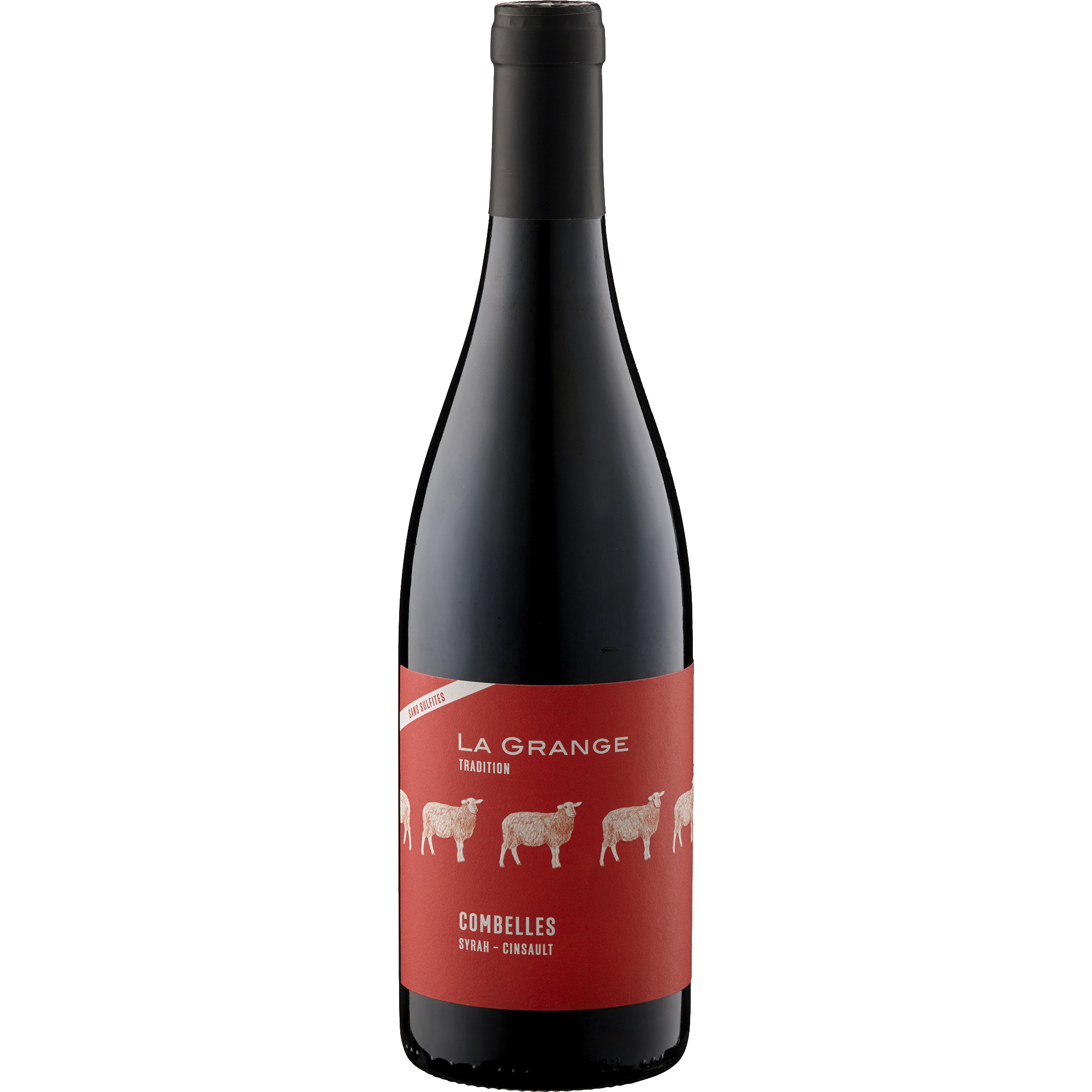 La Grange Tradition Combelles Sans Sulfites, Côtes de Thongue IGP, Languedoc-Roussillon, 2023, Rotwein