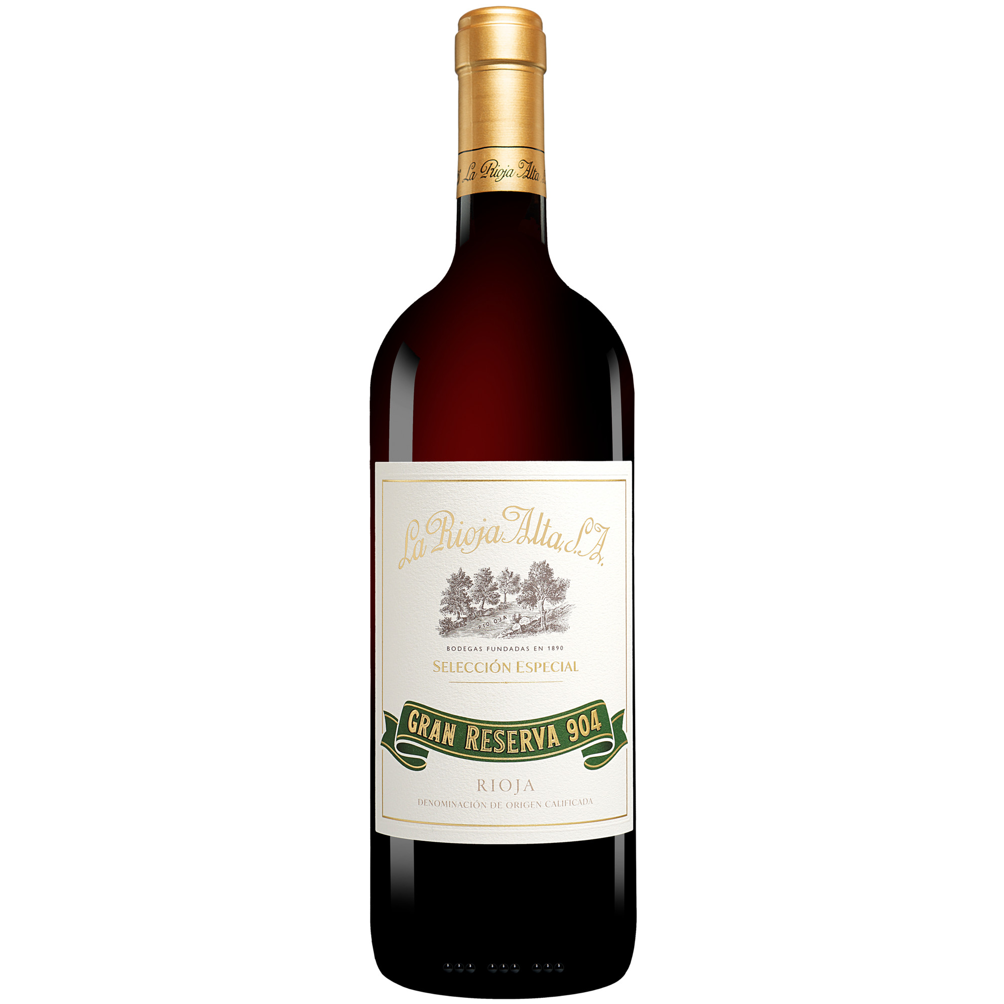 La Rioja Alta »904« - 1,5 L. Magnum Gran Reserva 2016 1.5L 14% Vol. Rotwein Trocken aus Spanien