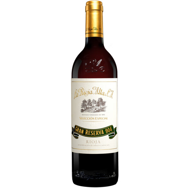 La Rioja Alta »904« Gran Reserva 2016 0.75L 14% Vol. Rotwein Trocken aus Spanien