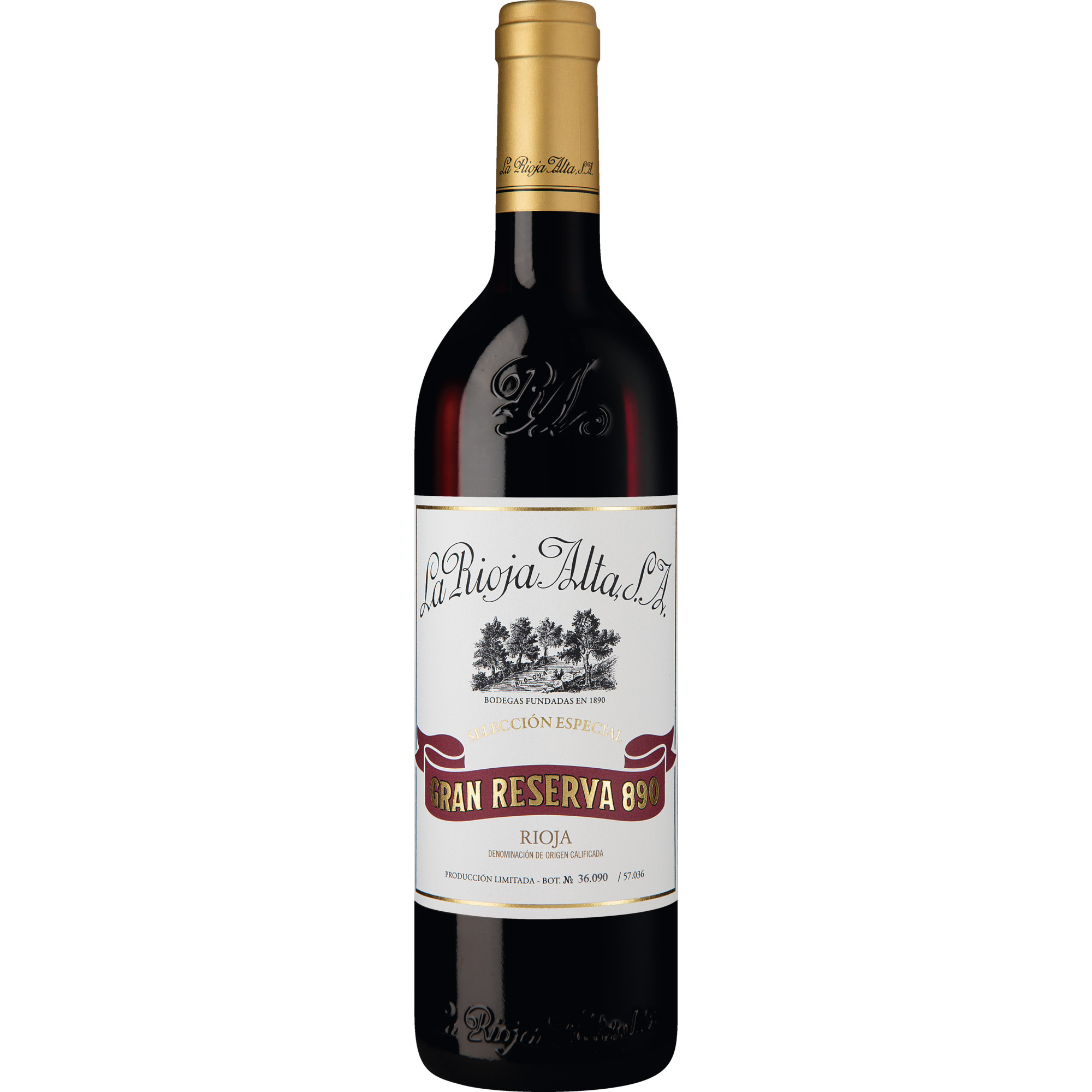 La Rioja Alta Rioja Gran Reserva 890, Rioja DOCa, Rioja, 2011, Rotwein