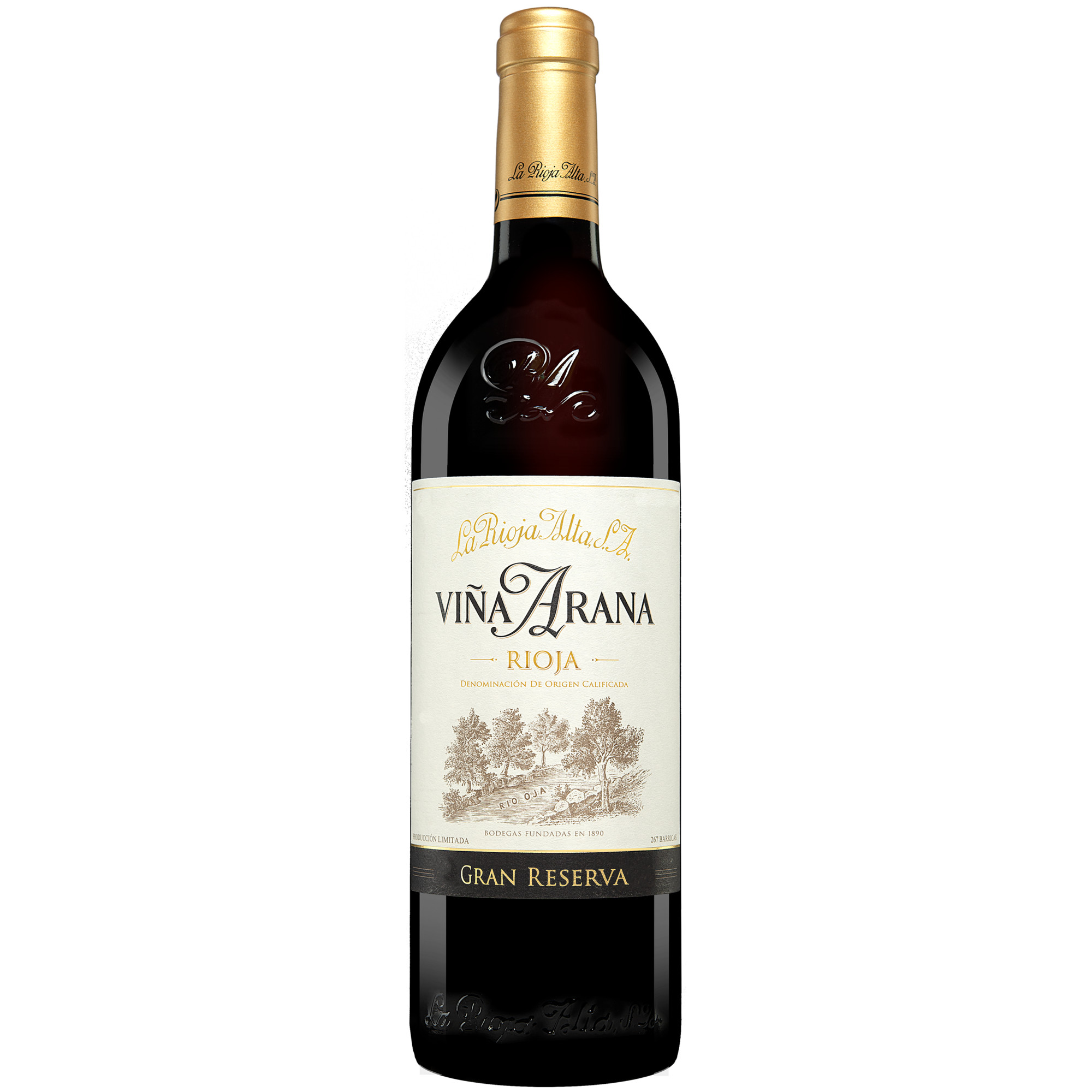 La Rioja Alta »Viña Arana« Gran Reserva 2017 0.75L 14% Vol. Rotwein Trocken aus Spanien
