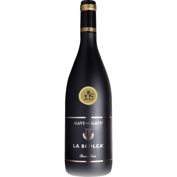 La Scolca Gavi Dei Gavi Etichetta Nera, Gavi DOCG, Piemont, 2021, Weißwein
