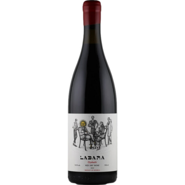 Labara Ojaleshi, Amphorenwein, Trocken, Georgien, Samegrelo, Rotwein