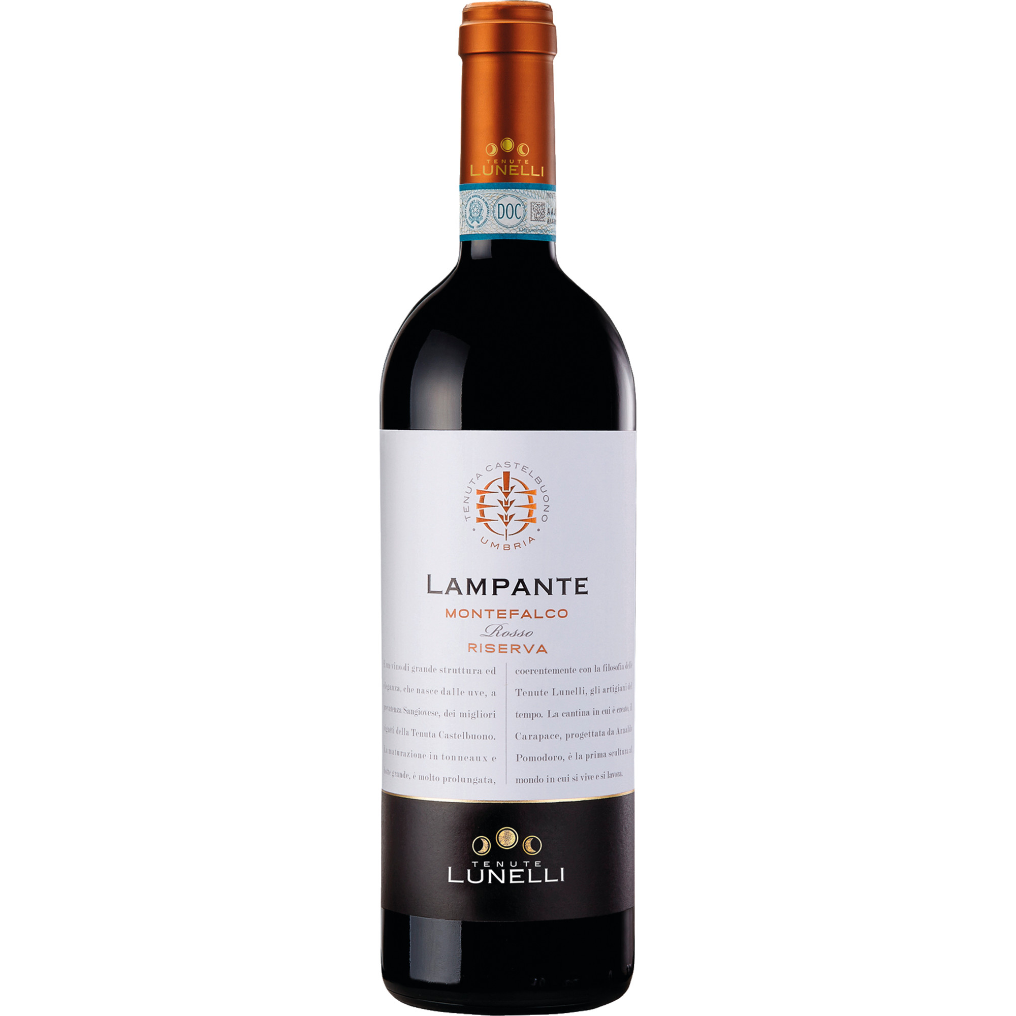 Lampante Montefalco Rosso Riserva, Montefalco DOC, Umbrien, 2022, Rotwein