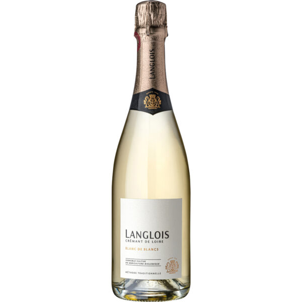Langlois Crémant de Loire Blanc de Blancs Bio, Brut, Crémant de Loire AOP, Loire, 2021, Schaumwein