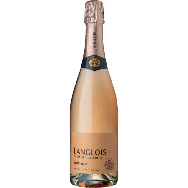 Langlois Crémant de Loire Brut Rosé, Crémant de Loire AOP, Brut, Loire, Schaumwein