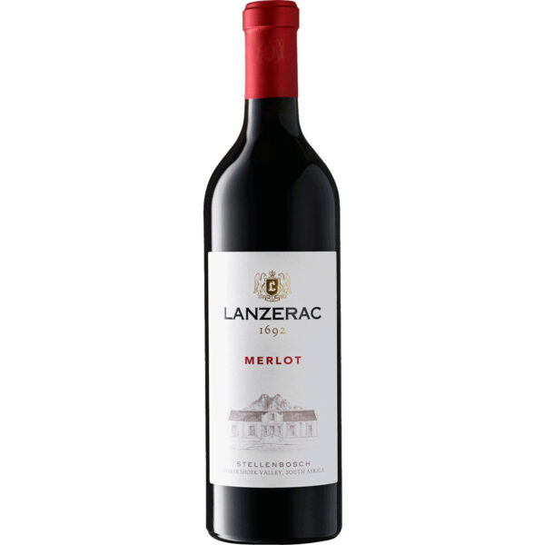 Lanzerac Merlot, WO Stellenbosch, Western Cape, 2024, Rotwein