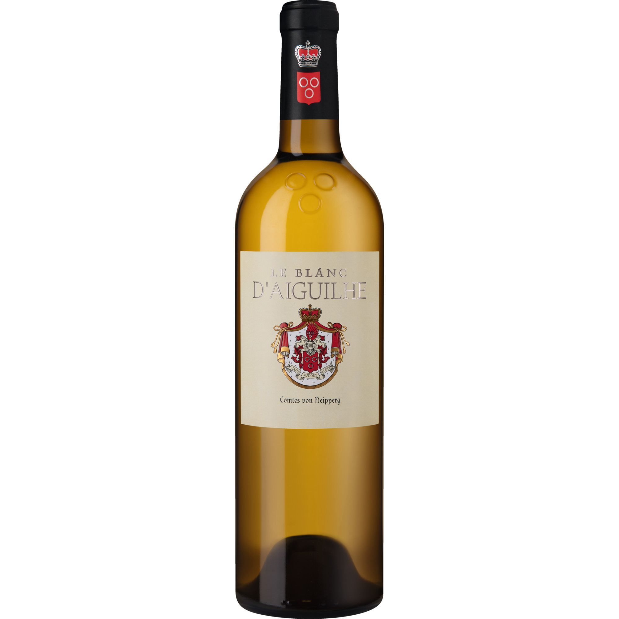 Le Blanc d'Aiguilhe, Côtes de Castillon AOP, Bordeaux, 2020, Weißwein