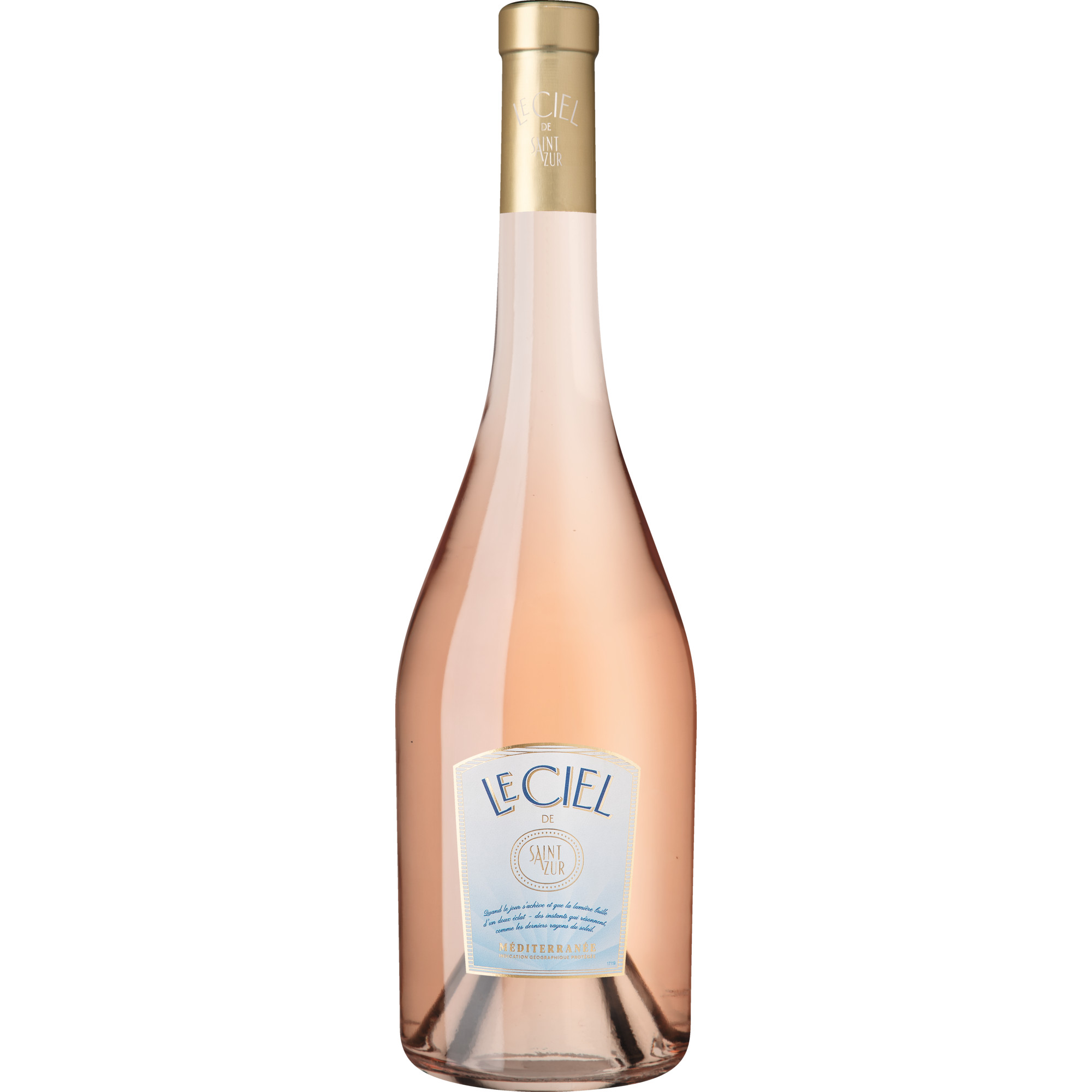 Le Ciel de SaintAzur Rosé, Méditerranée IGP, Méditerrannée, 2025, Roséwein