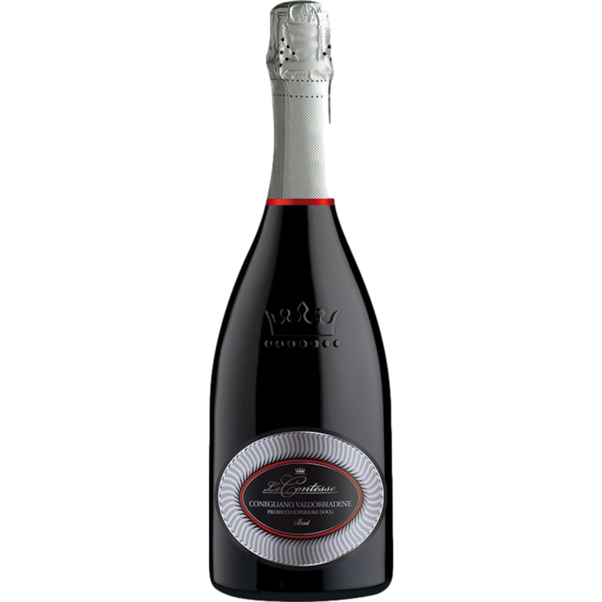 Le Contesse Prosecco Spumante, Brut, Valdobbiadene DOCG, Venetien, Schaumwein