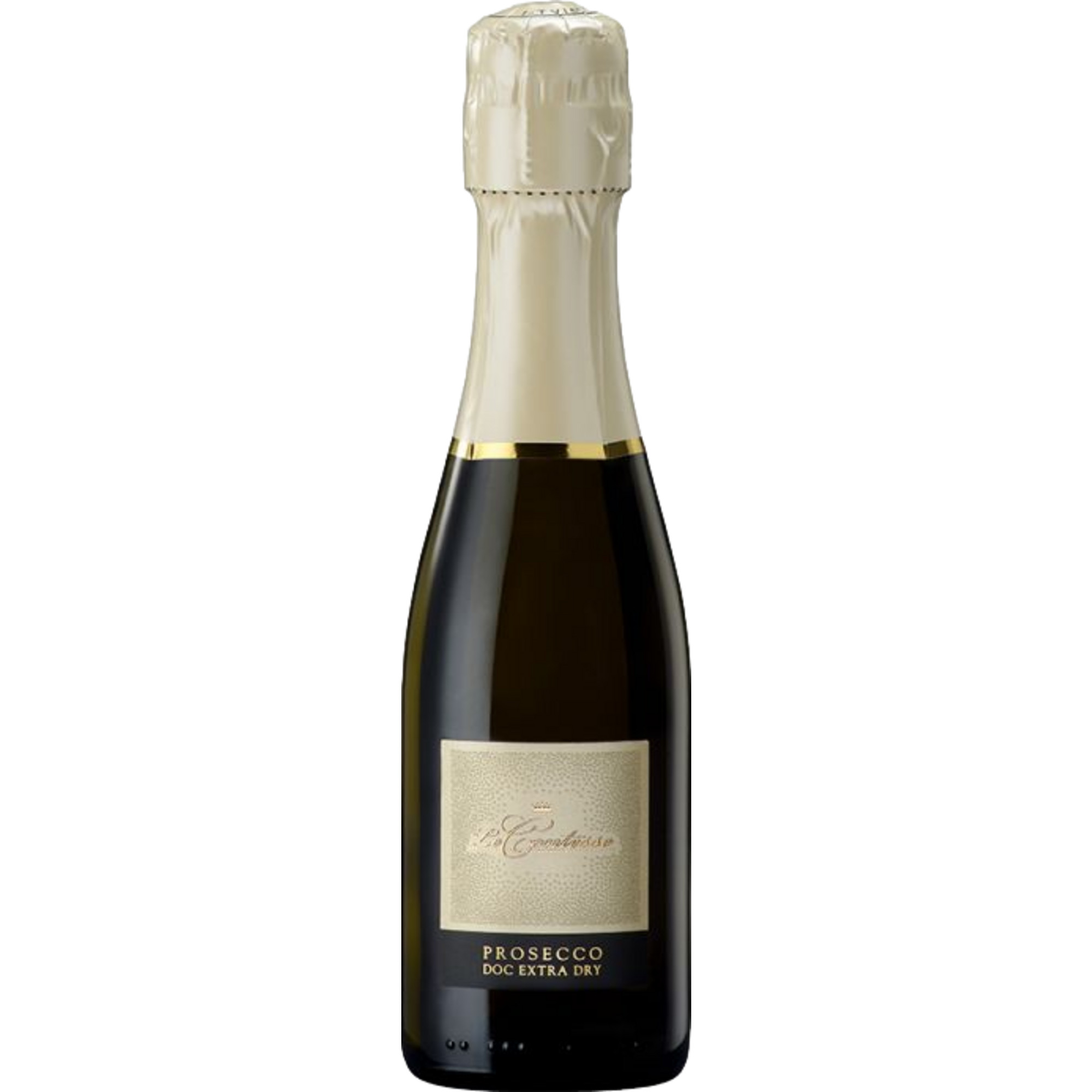 Le Contesse Prosecco Spumante, Extra Dry, Prosecco DOC Treviso, 0,2L, Venetien, Schaumwein