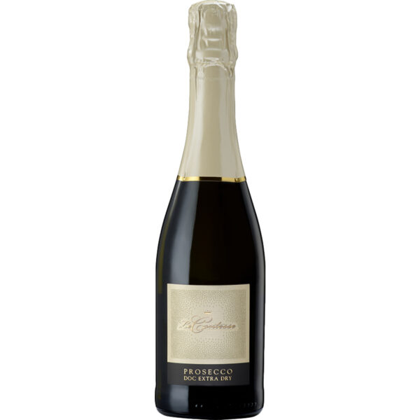 Le Contesse Prosecco Spumante, Extra Dry, Prosecco DOC Treviso, 0,375L, Venetien, Schaumwein
