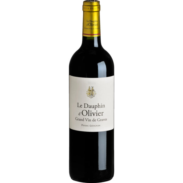Le Dauphin du Château Olivier, Pessac-Léognan AOP, Bordeaux, 2017, Rotwein