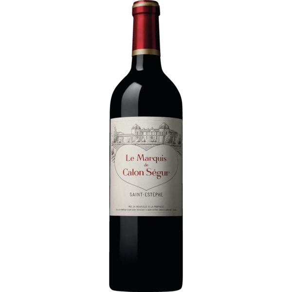 Le Marquis de Calon Ségur, Saint-Estèphe AOP, Bordeaux, 2023, Rotwein