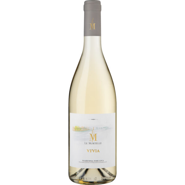 Le Mortelle Vivia, Maremma Toscana DOC, Toskana, 2022, Weißwein