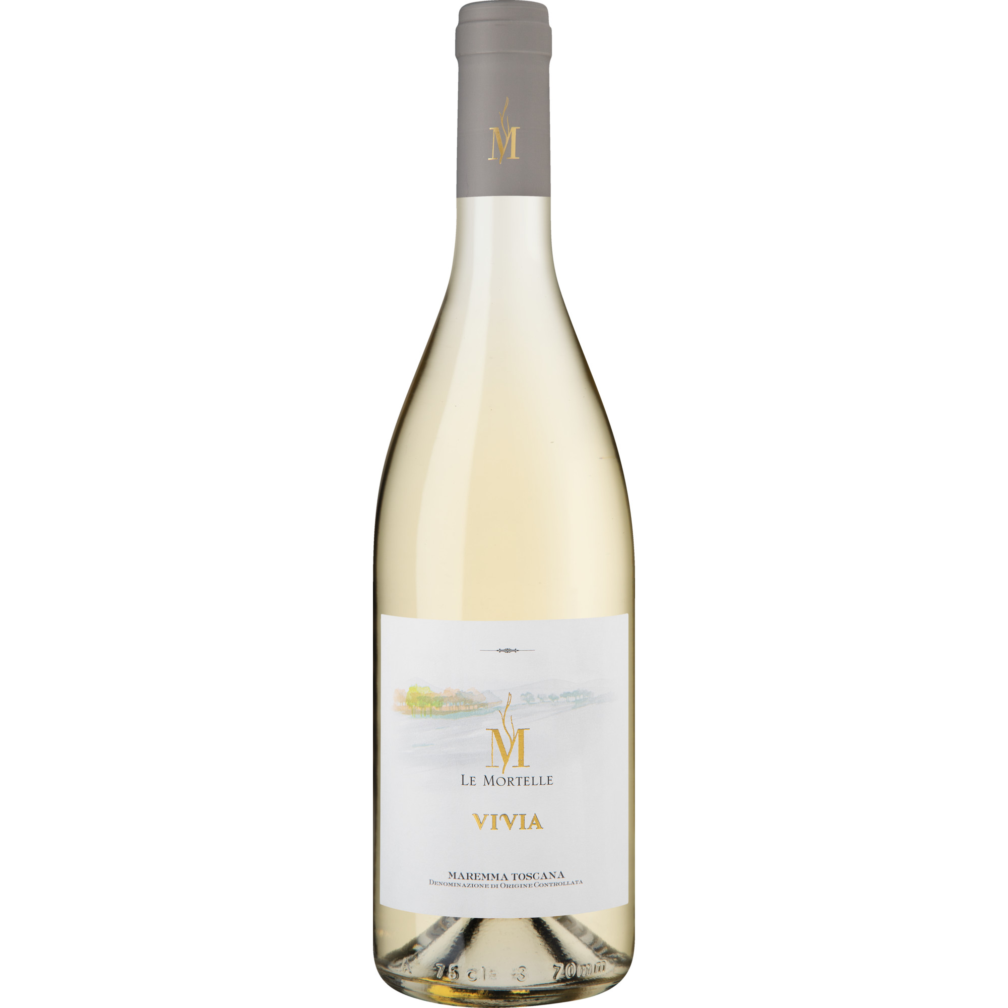 Le Mortelle Vivia, Maremma Toscana DOC, Toskana, 2022, Weißwein