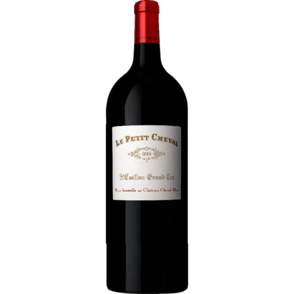 Le Petit Cheval, Saint-Emilion Grand Cru AOP, Magnum, Bordeaux, 2018, Rotwein