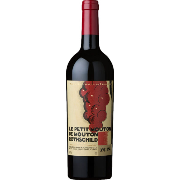 Le Petit Mouton de Mouton-Rothschild, Pauillac AOP, Bordeaux, 2018, Rotwein