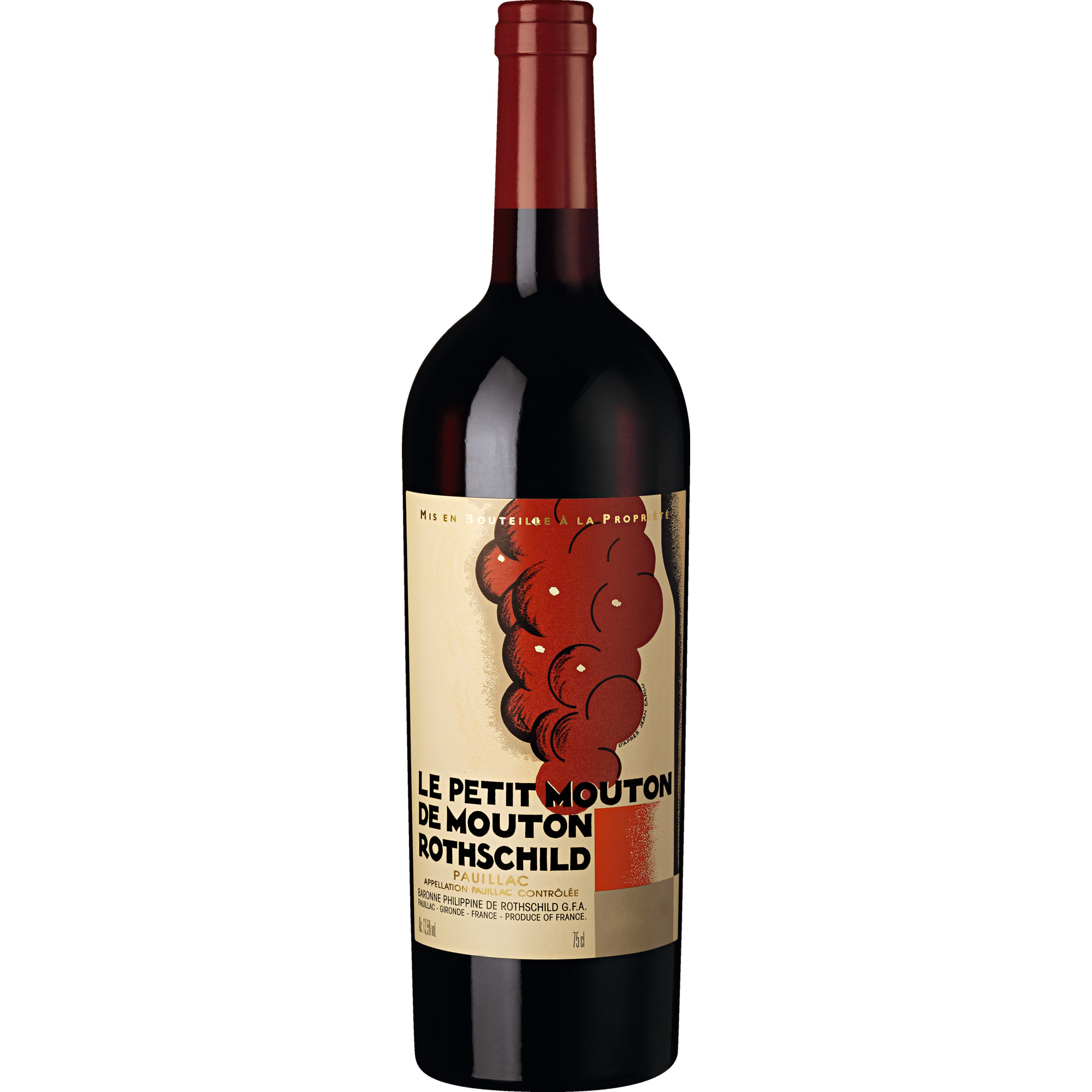 Le Petit Mouton de Mouton-Rothschild, Pauillac AOP, Bordeaux, 2021, Rotwein