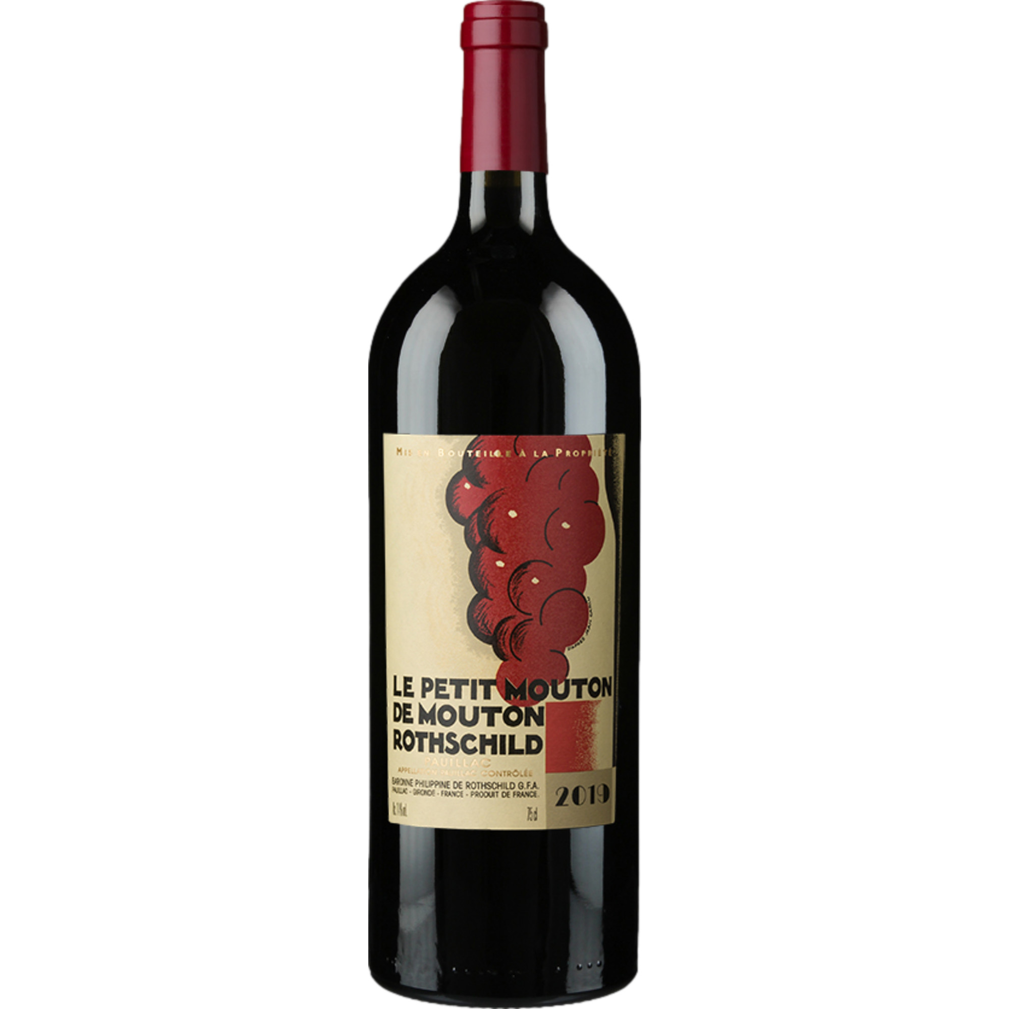Le Petit Mouton de Mouton-Rothschild, Pauillac AOP, Magnum, Bordeaux, 2021, Rotwein