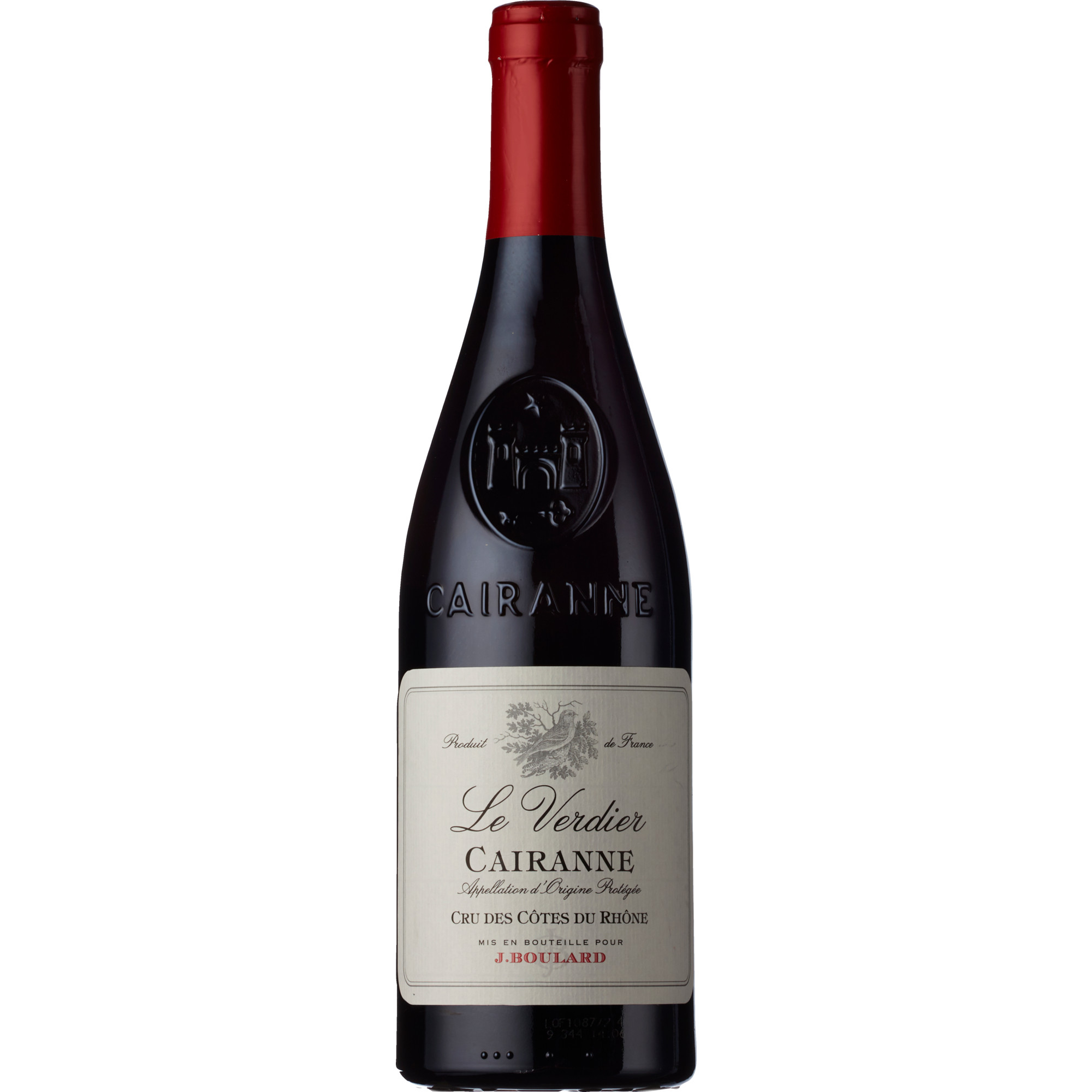 Le Verdier Cairanne Cru, Cairanne AOP, Rhône, 2022, Rotwein