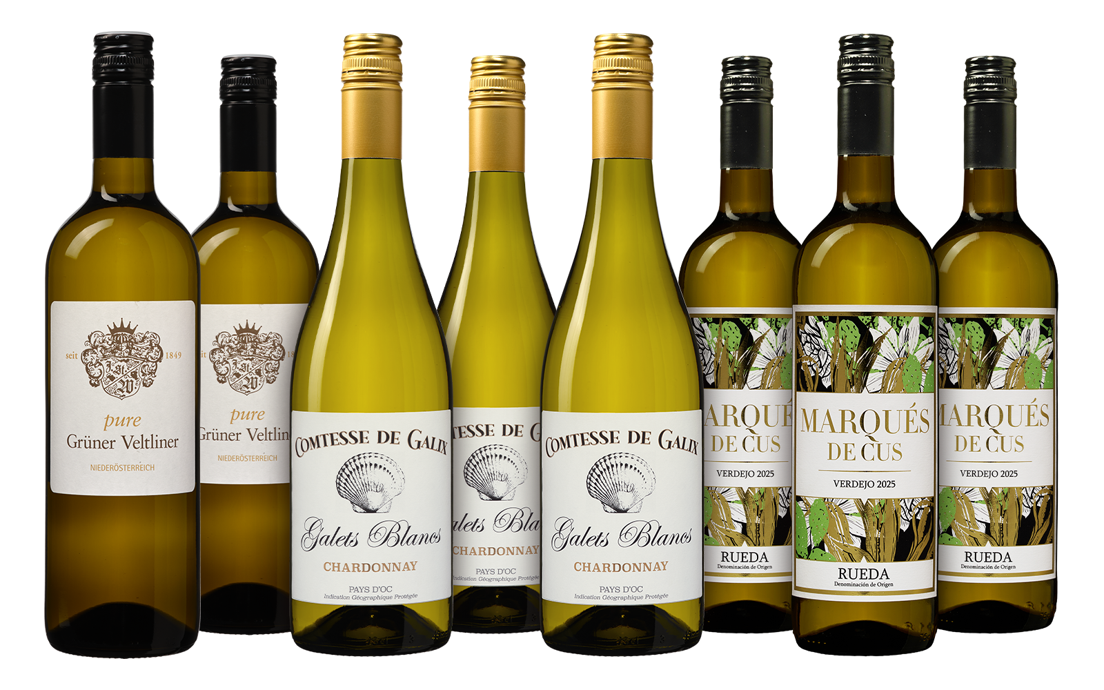 Leichtes, frisches und elegantes Weinpaket - die Weinbörse