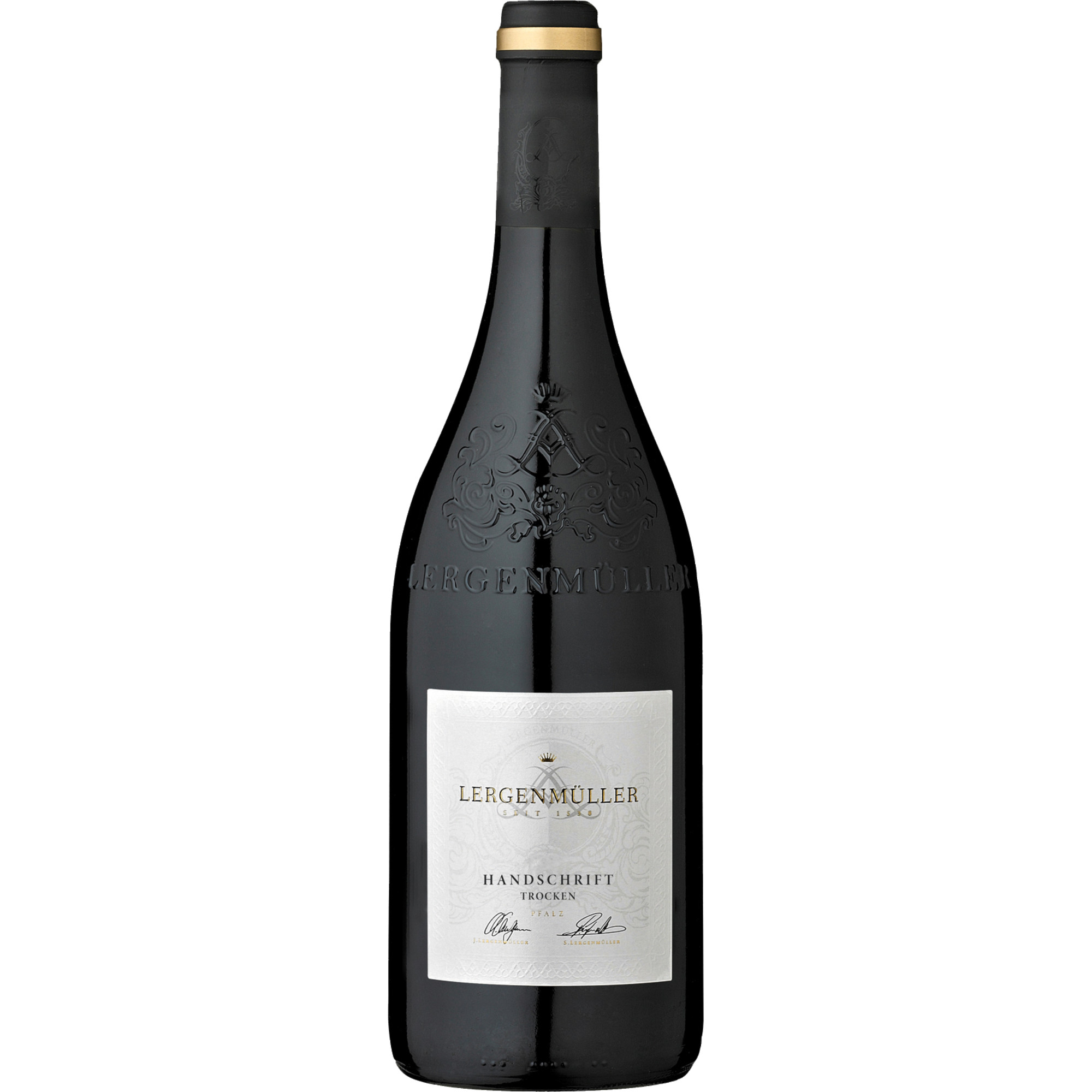 Lergenmüller Cuvee Handschrift, Trocken, Pfalz, Pfalz, 2021, Rotwein