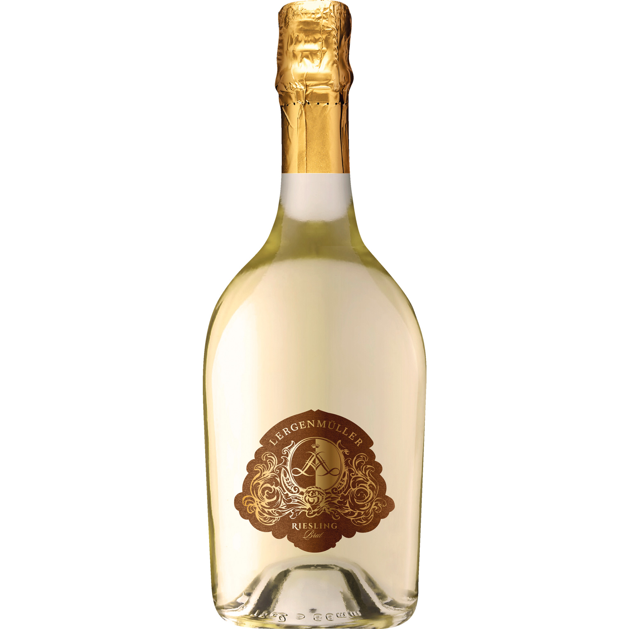 Lergenmüller Riesling Sekt, Brut, Pfalz, Pfalz, Schaumwein