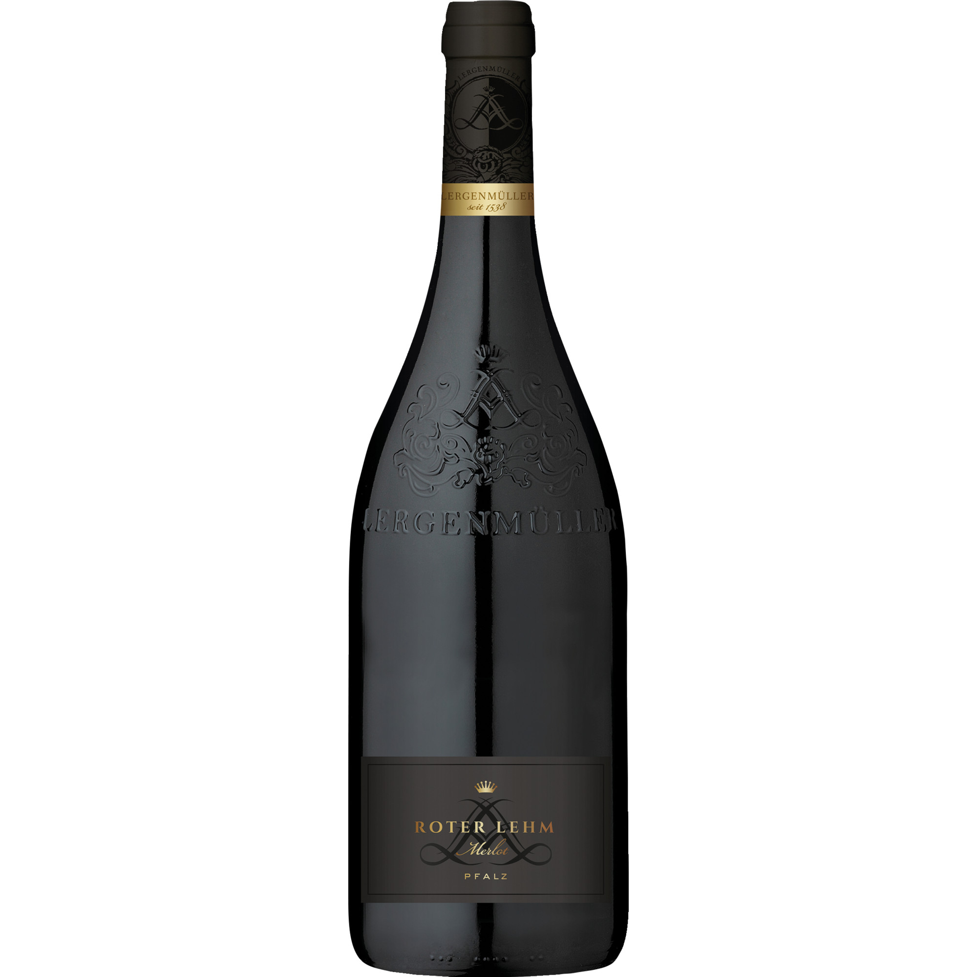 Lergenmüller Roter Lehm, Trocken, Pfalz, Pfalz, 2021, Rotwein