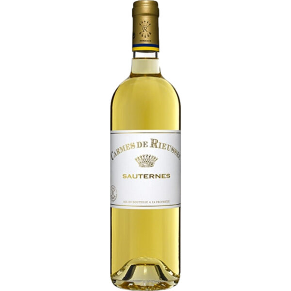 Les Carmes de Rieussec, Sauternes AOP, 0,375 L, Bordeaux, 2019, Weißwein