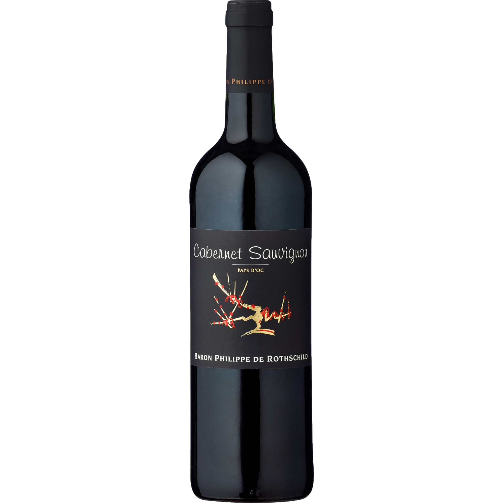 Les Cépages Cabernet Sauvignon, Pays d'Oc IGP, Languedoc-Roussillon, 2023, Rotwein