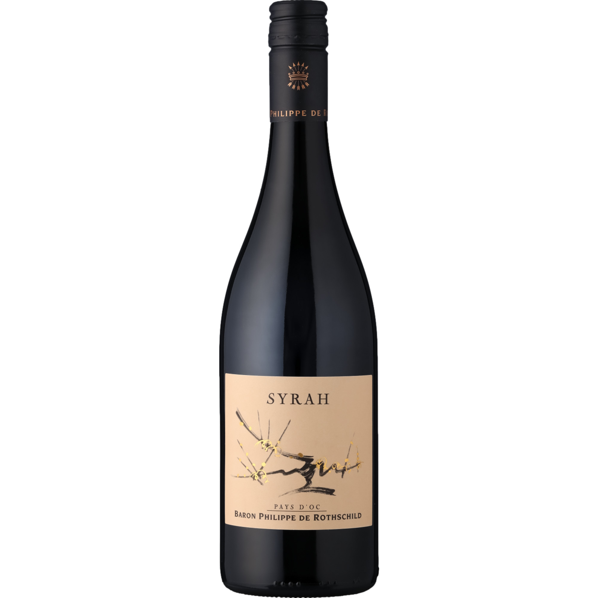 Les Cépages Syrah, Pays d'Oc IGP, Languedoc-Roussillon, 2025, Rotwein
