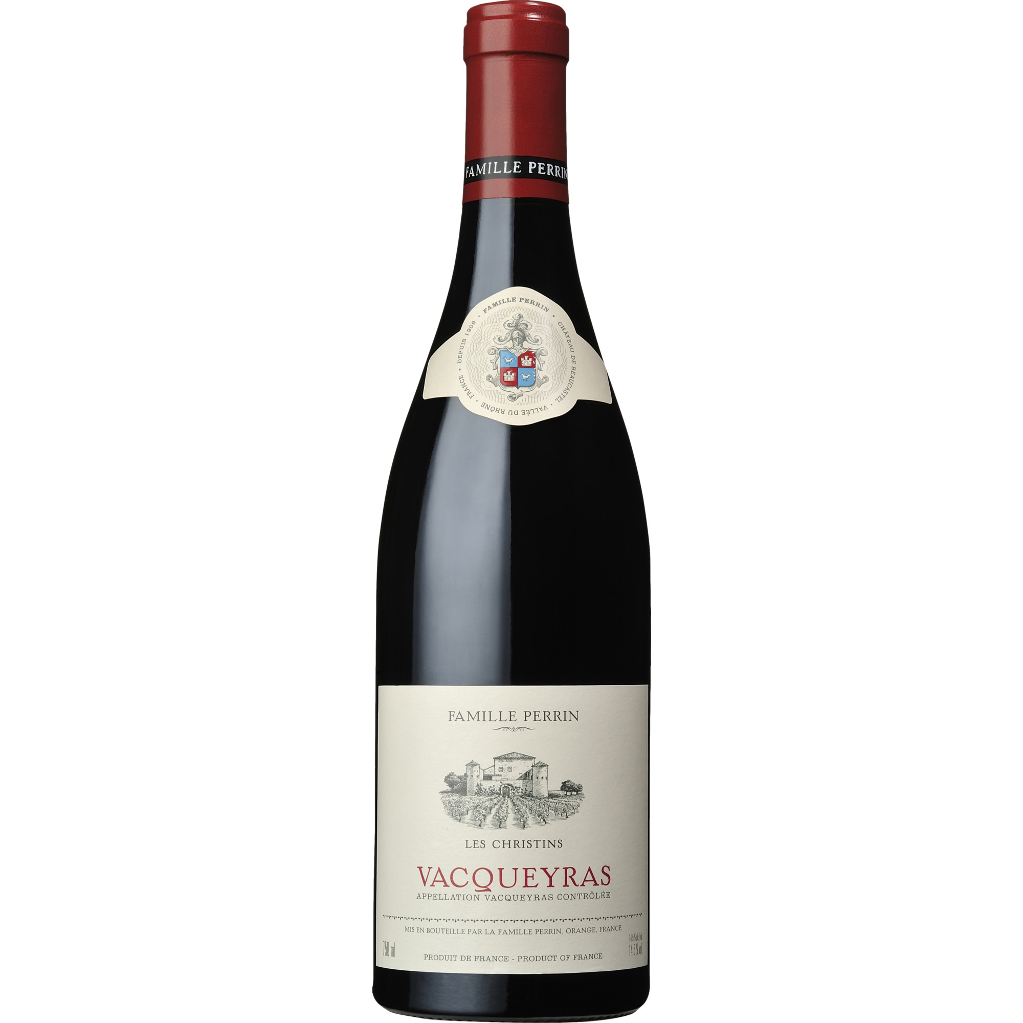 Les Christins Rouge, Vacqueyras AOP, Rhône, 2024, Rotwein