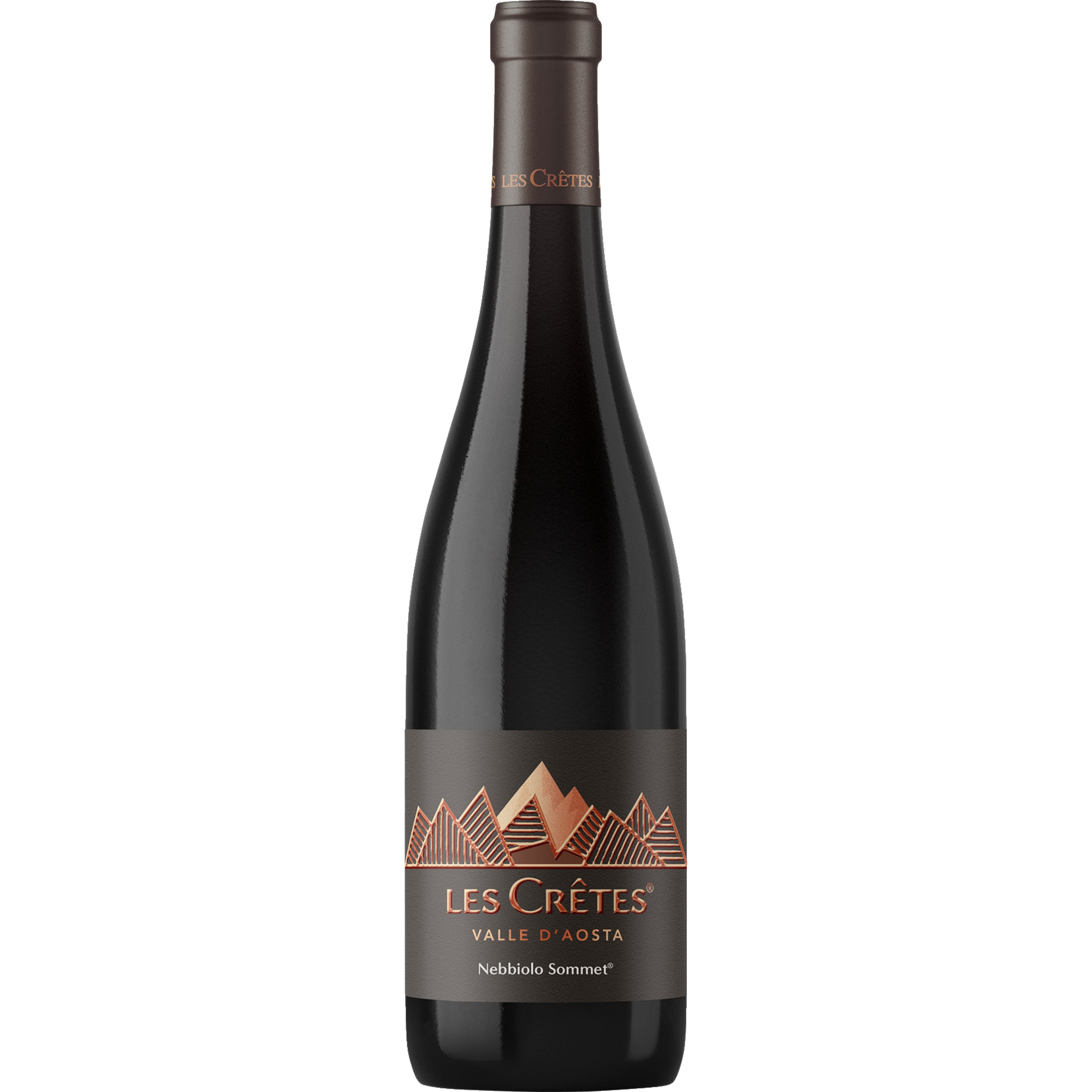 Les Crêtes Nebbiolo Sommet, Valle d’Aosta DOC, Aosta-Tal, 2020, Rotwein