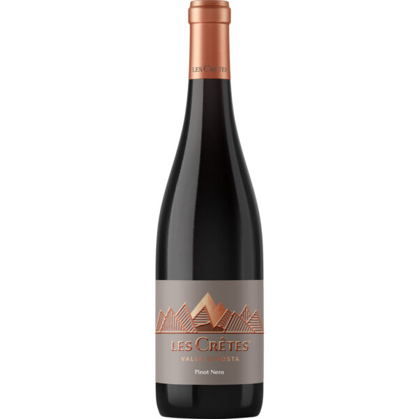 Les Crêtes Pinot Nero, Valle D'Aosta DOP, Aosta-Tal, 2023, Rotwein