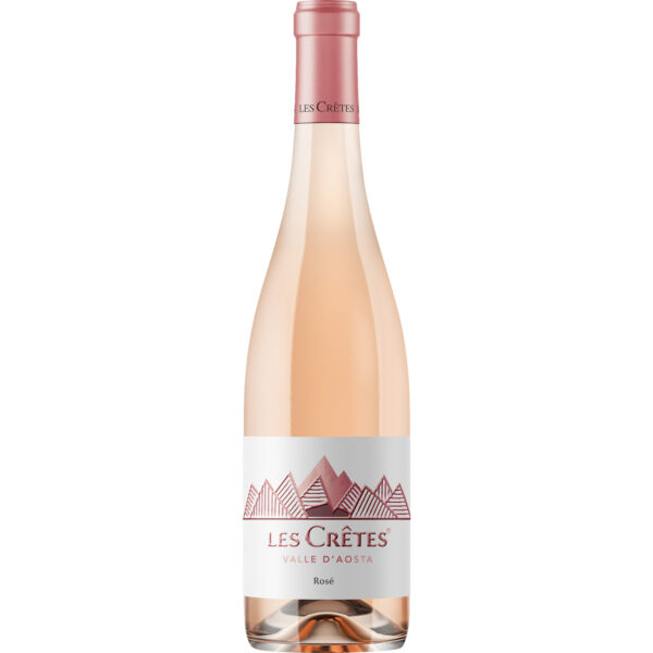 Les Crêtes Rosé, Valle d’Aosta DOC, Aosta-Tal, 2023, Roséwein