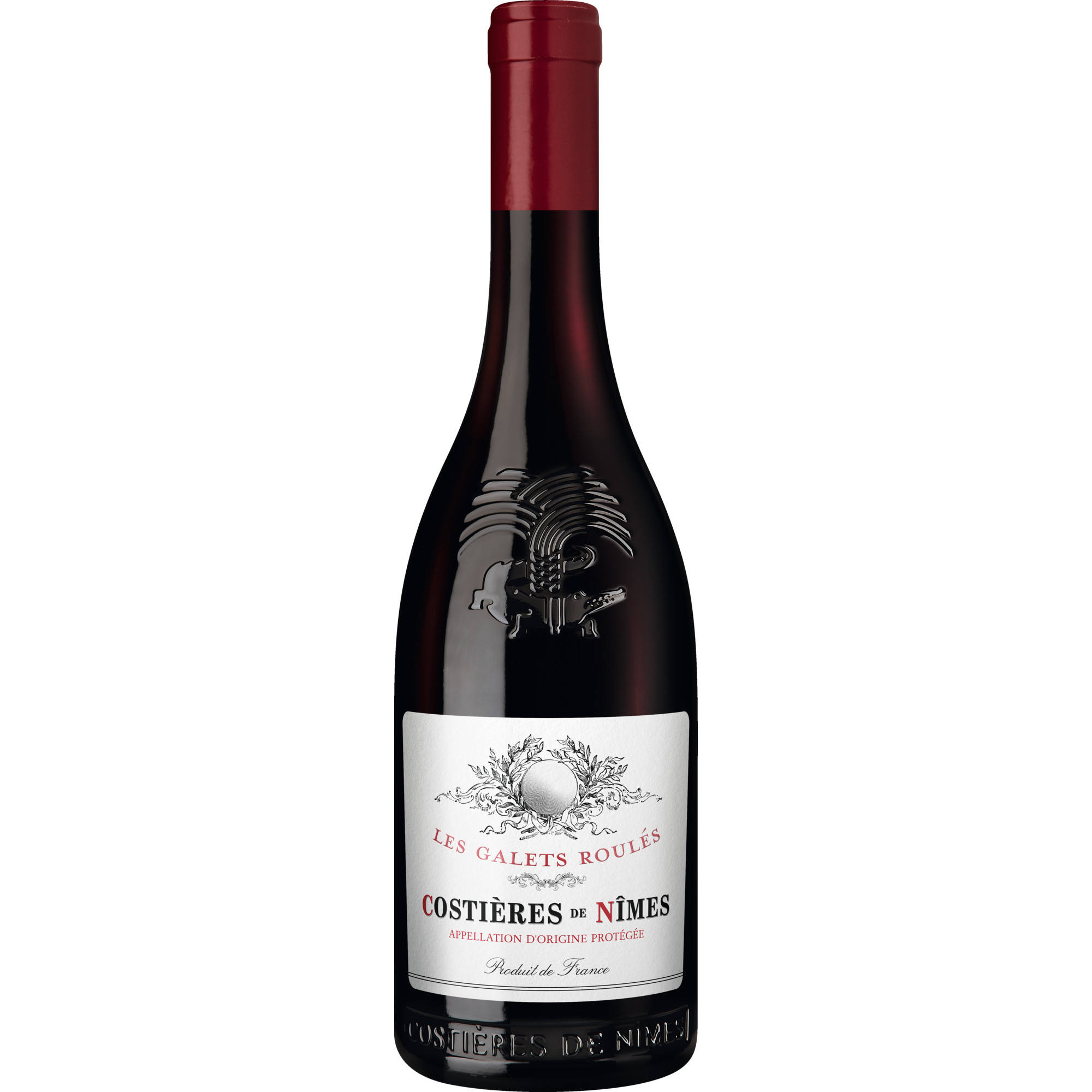 Les Galets Roulés, Costières de Nîmes AOP, Rhône, 2023, Rotwein