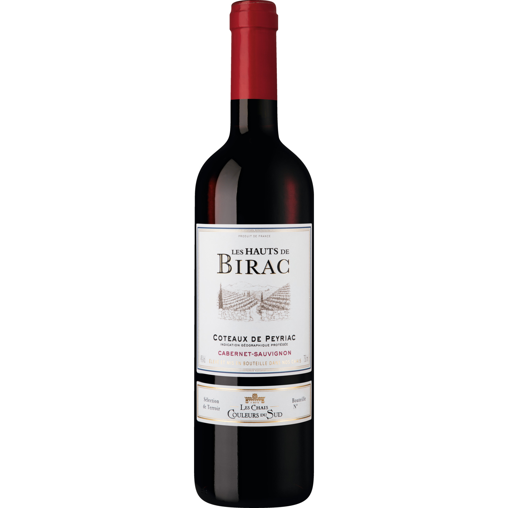 Les Hauts de Birac, Coteaux de Peyriac IGP, Languedoc-Roussillon, 2023, Rotwein
