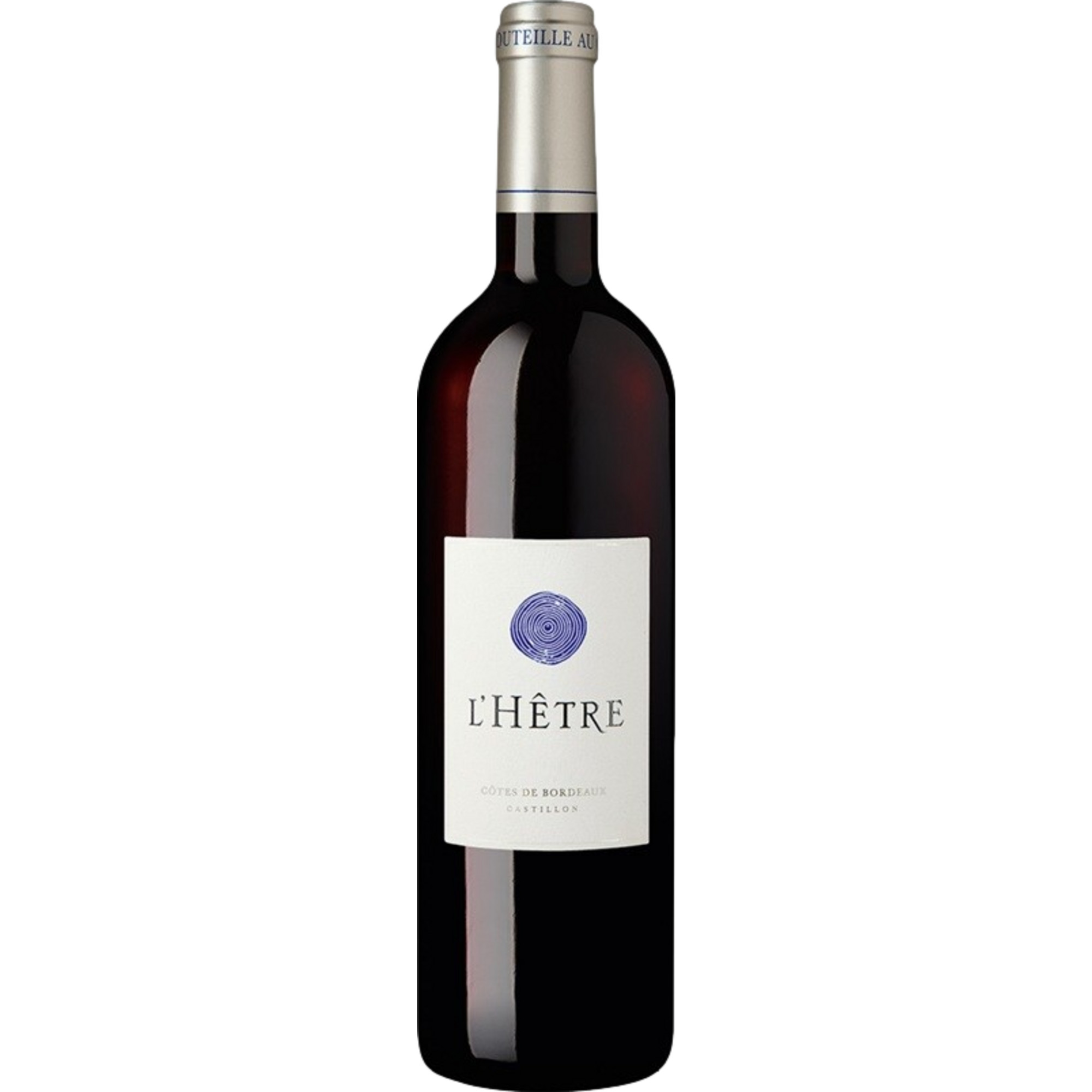 L'Hêtre, Castillon Côtes de Bordeaux AOP, Bordeaux, 2017, Rotwein