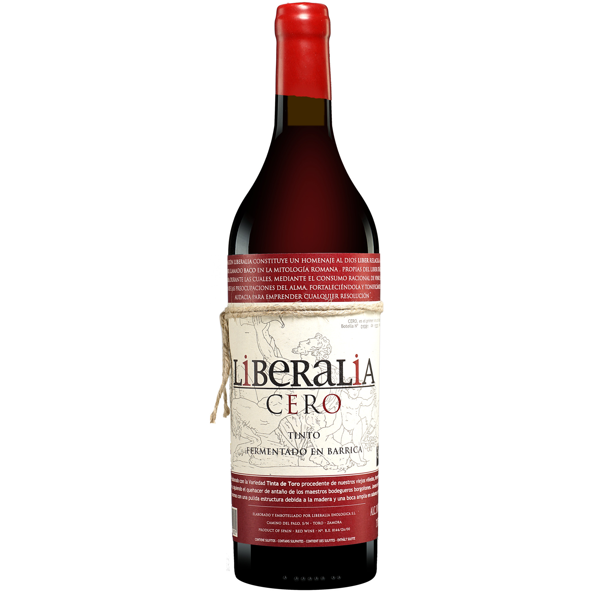 Liberalia »Cero« 2024 0.75L 15% Vol. Rotwein Trocken aus Spanien