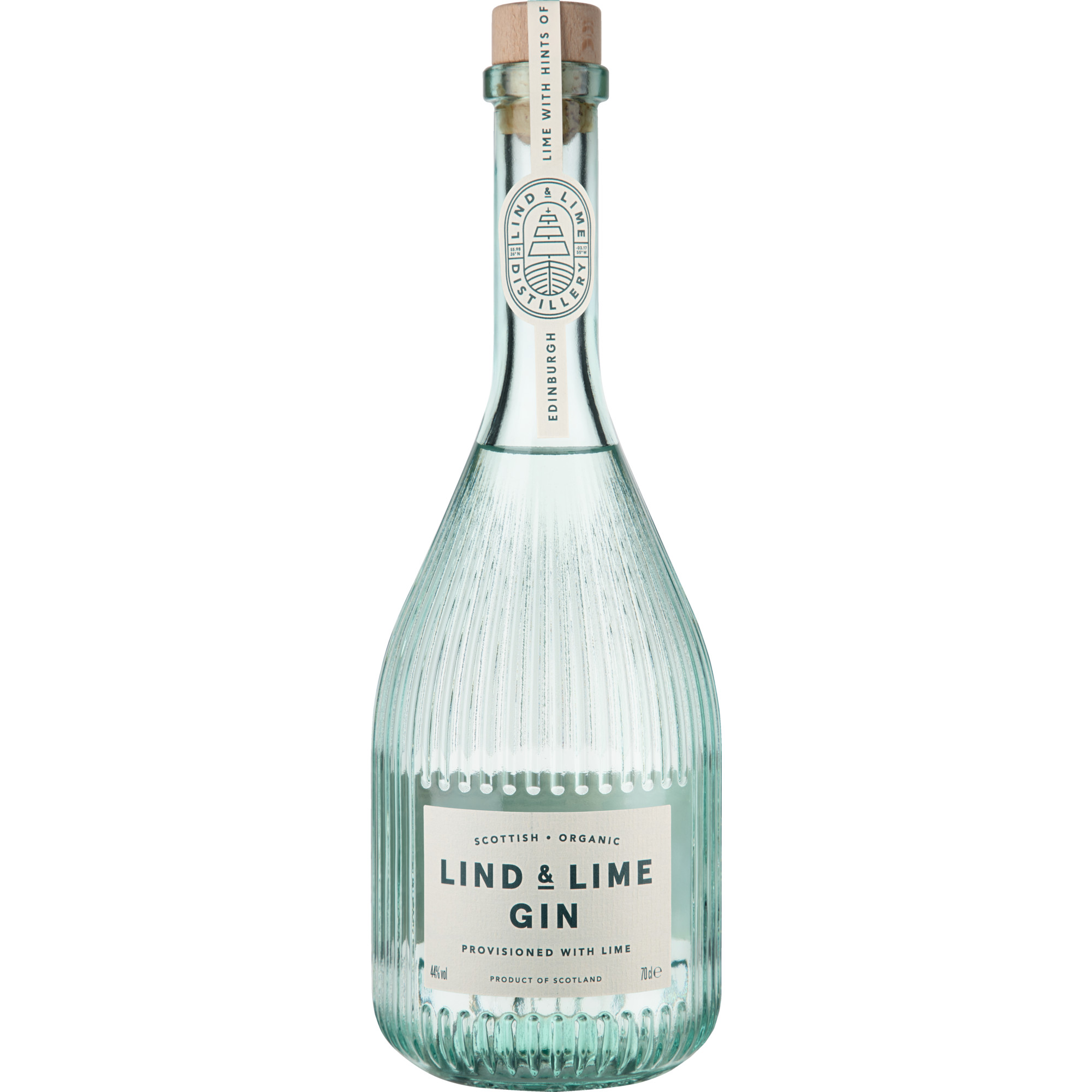 Lind & Lime Gin Organic, Scotland, 0,7 L, 44% Vol., Schottland, Spirituosen